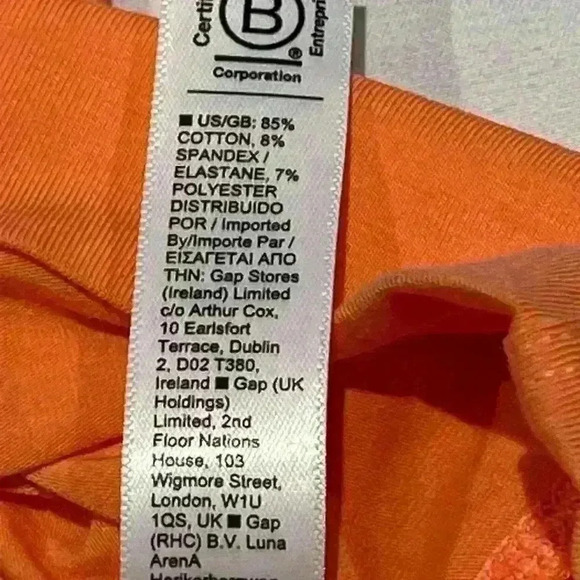 NWOT Athleta Outbound Coral Cotton Blend Crew neck short sleeve T-shirt small - Picture 7 of 8